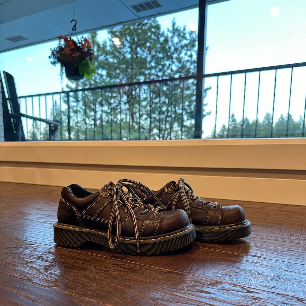 Vintage Brown Leather Dr. Martens
